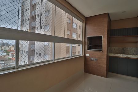 Varanda Gourmet de apartamento para alugar com 3 quartos, 96m² em Santa Mônica, Uberlândia