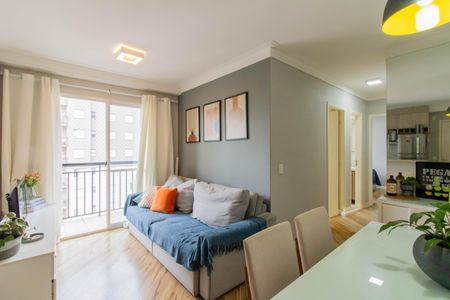 Sala de apartamento à venda com 2 quartos, 55m² em Vila Augusta, Guarulhos