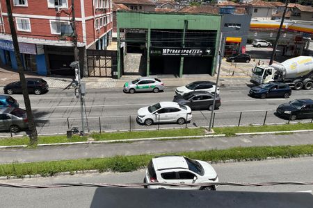 Vista da Sala de apartamento para alugar com 2 quartos, 90m² em Jabaquara, Santos