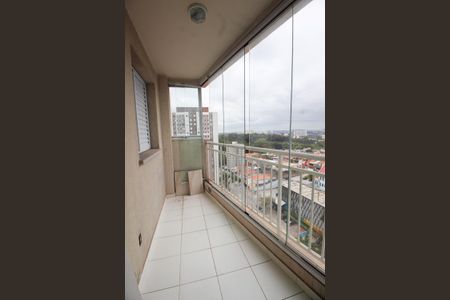 Varanda da Sala de apartamento à venda com 2 quartos, 54m² em Jardim Monte Alegre, Taboão da Serra