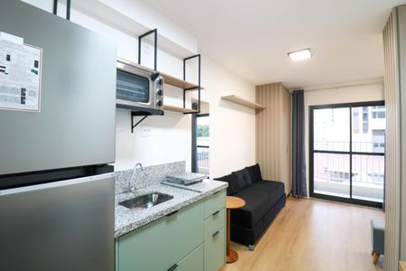 Studio de kitnet/studio para alugar com 1 quarto, 26m² em Santo Amaro, São Paulo