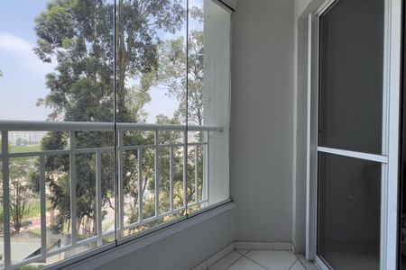 Varanda da Sala de apartamento para alugar com 2 quartos, 57m² em Vila Endres, Guarulhos