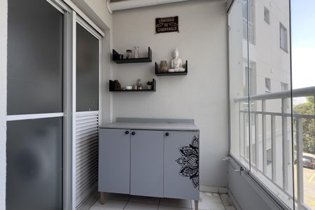 Varanda da Sala de apartamento para alugar com 2 quartos, 57m² em Vila Endres, Guarulhos