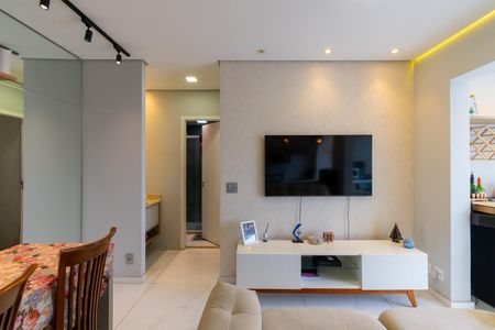 Sala de apartamento à venda com 1 quarto, 50m² em Jardim Ibitirama, São Paulo
