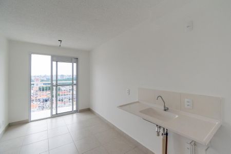 Sala de apartamento para alugar com 1 quarto, 27m² em Jardim Itacolomi, São Paulo