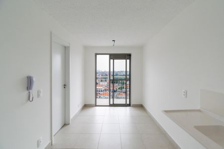 Sala de apartamento para alugar com 1 quarto, 27m² em Jardim Itacolomi, São Paulo