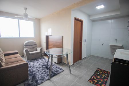 Sala de apartamento para alugar com 2 quartos, 39m² em Jardim Boa Vista (zona Oeste), São Paulo