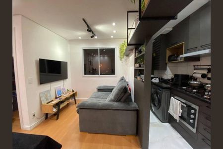 Sala e Cozinha de apartamento para alugar com 2 quartos, 37m² em Vila Independencia, São Paulo