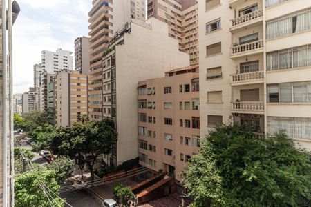 Vista da Sala de apartamento para alugar com 3 quartos, 140m² em Santa Cecilia, São Paulo