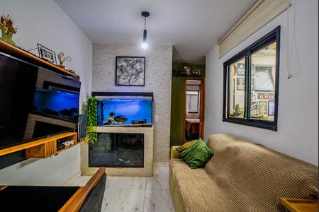 Sala de apartamento à venda com 2 quartos, 45m² em Vila Curuçá, Santo André