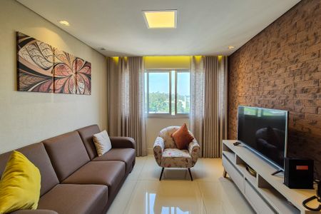 Sala de apartamento à venda com 3 quartos, 55m² em Demarchi, São Bernardo do Campo