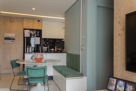 Sala de apartamento à venda com 3 quartos, 60m² em Nova Petrópolis, São Bernardo do Campo