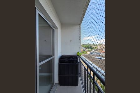 Sacada da Sala de apartamento para alugar com 2 quartos, 63m² em Nova Petrópolis, São Bernardo do Campo