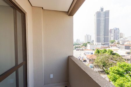 Varanda de apartamento à venda com 2 quartos, 56m² em Parque das Nações, Santo André