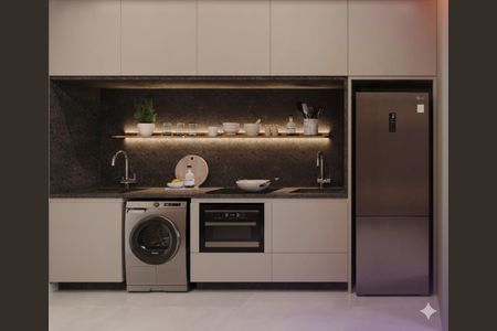 Apartamento à venda com 1 quarto, 25m² em Santo Agostinho, Belo Horizonte