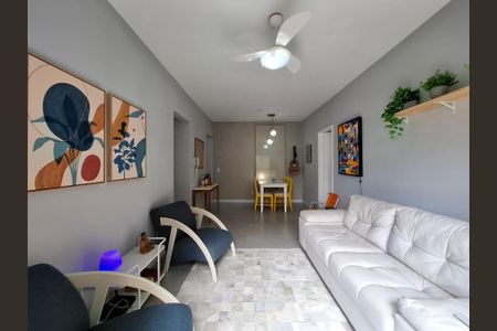 Sala de apartamento à venda com 2 quartos, 65m² em Botafogo, Rio de Janeiro