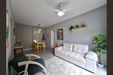 Sala de apartamento à venda com 2 quartos, 65m² em Botafogo, Rio de Janeiro