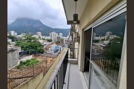 Varanda  de apartamento à venda com 2 quartos, 65m² em Botafogo, Rio de Janeiro