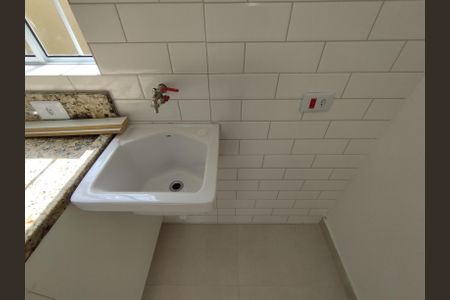 Área de Serviço de casa para alugar com 1 quarto, 40m² em Vila Brasilina, São Paulo