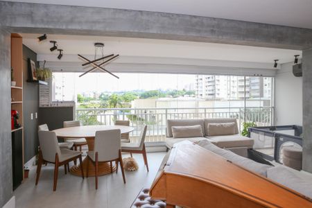 Sala de apartamento para alugar com 3 quartos, 105m² em Vila Anastácio, São Paulo