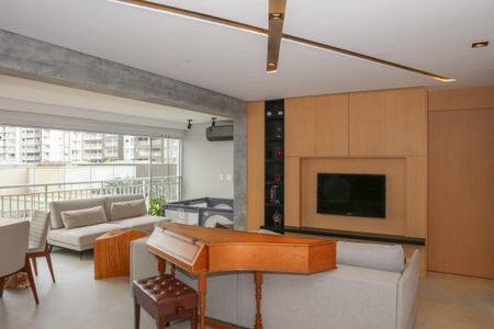 Sala de apartamento para alugar com 3 quartos, 105m² em Vila Anastácio, São Paulo