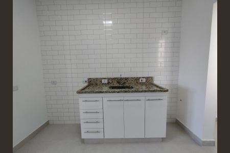 Sala/Cozinha de casa para alugar com 1 quarto, 40m² em Vila Brasilina, São Paulo