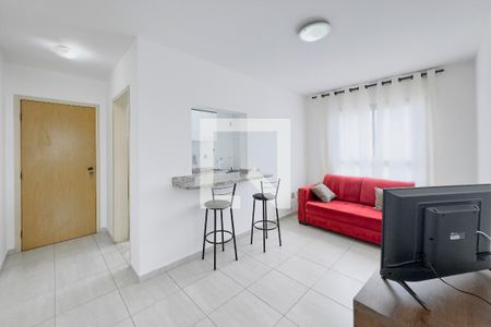 Sala de apartamento para alugar com 1 quarto, 70m² em Jardim Esplanada, São José dos Campos