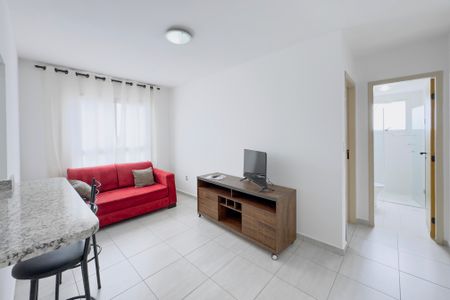 Sala de apartamento para alugar com 1 quarto, 70m² em Jardim Esplanada, São José dos Campos