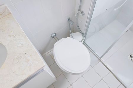 Banheiro de apartamento para alugar com 1 quarto, 70m² em Jardim Esplanada, São José dos Campos