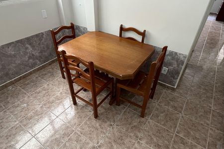 Sala de apartamento para alugar com 1 quarto, 42m² em José Menino, Santos