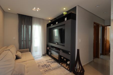 Sala de apartamento à venda com 3 quartos, 140m² em Parque das Nações, Santo André