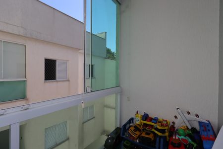 Varanda da Sala de apartamento à venda com 3 quartos, 140m² em Parque das Nações, Santo André