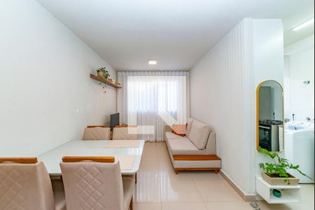 Sala de apartamento para alugar com 1 quarto, 37m² em Buritis, Belo Horizonte