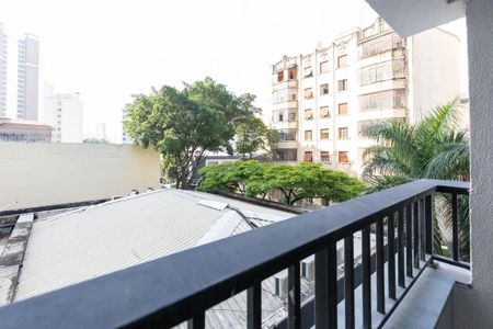 Varanda da Sala de apartamento para alugar com 1 quarto, 30m² em Vila Buarque, São Paulo