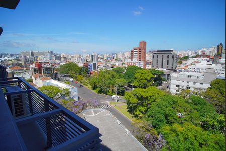 Vista de kitnet/studio para alugar com 1 quarto, 25m² em Boa Vista, Porto Alegre