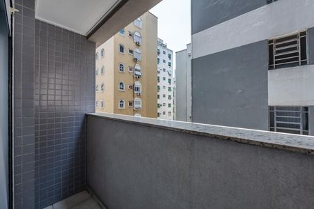 Varanda Quarto 1 de kitnet/studio para alugar com 1 quarto, 45m² em Boqueirão, Santos