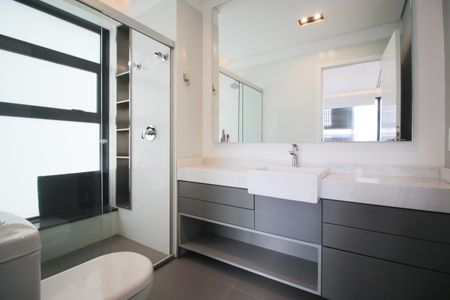 Apartamento para alugar com 50m², 1 quarto e 1 vaga Apartamento para alugar com 50m², 1 quarto e 1 vagaBanheiro