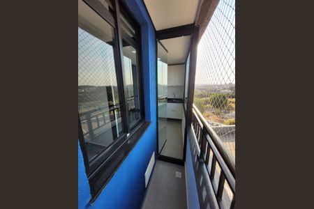 Varanda da Sala/Cozinha de apartamento para alugar com 3 quartos, 71m² em Boa Vista, Sorocaba