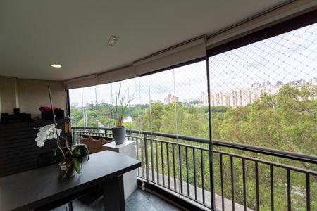 Varanda da Sala de apartamento à venda com 3 quartos, 87m² em Alphaville Empresarial, Barueri