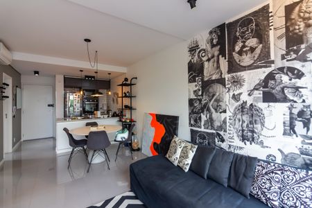 Sala  de apartamento à venda com 2 quartos, 52m² em Cidade São Francisco, Osasco