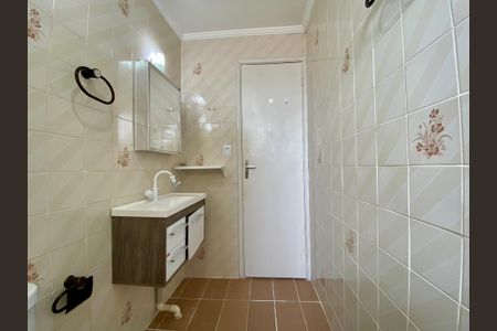 Banheiro Social de apartamento para alugar com 1 quarto, 75m² em Cidade Ocian, Praia Grande