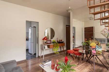 Sala de apartamento para alugar com 3 quartos, 140m² em Santa Amélia , Belo Horizonte