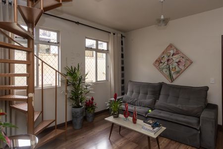 Sala de apartamento para alugar com 3 quartos, 140m² em Santa Amélia , Belo Horizonte
