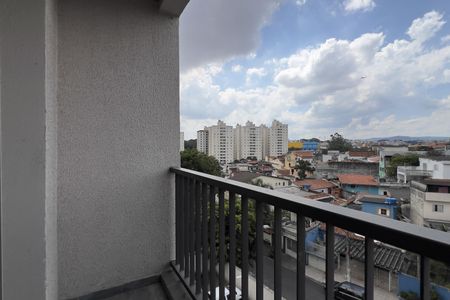 Varanda da Sala de apartamento à venda com 1 quarto, 64m² em Vila Nossa Senhora de Fatima, Guarulhos