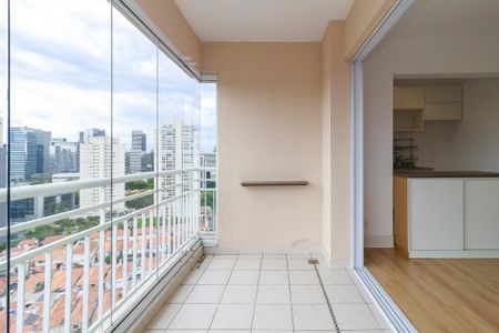 Varanda de apartamento para alugar com 2 quartos, 64m² em Santo Amaro, São Paulo
