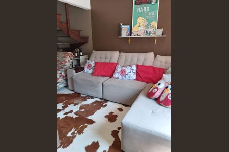 Sala de casa de condomínio à venda com 3 quartos, 90m² em Hípica, Porto Alegre