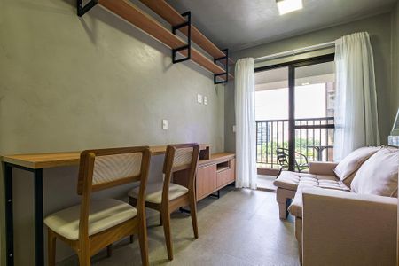 Sala/Cozinha de apartamento para alugar com 1 quarto, 275m² em Pinheiros, São Paulo