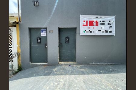 Studio para alugar com 25m², 1 quarto e sem vagaFachada + Placa