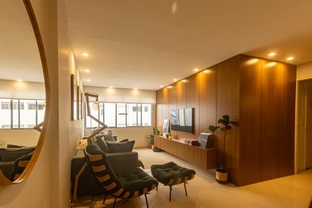 Sala de apartamento à venda com 3 quartos, 91m² em Vila Olímpia, São Paulo