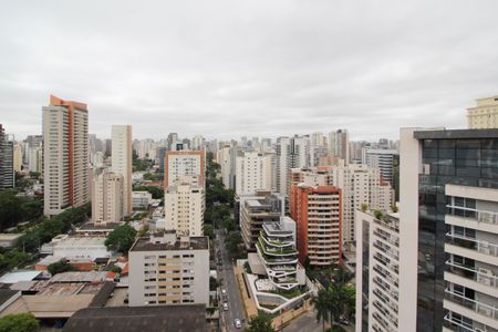 Vista da Varanda de kitnet/studio para alugar com 1 quarto, 30m² em Vila Olímpia, São Paulo